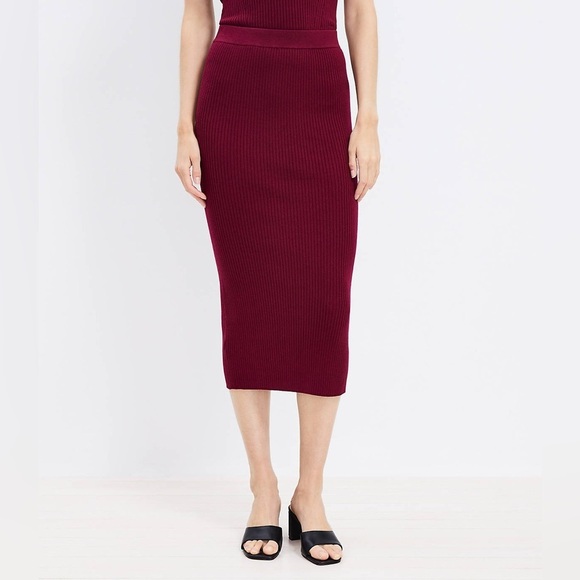LOFT Dresses & Skirts - Loft Ribbed Skirt